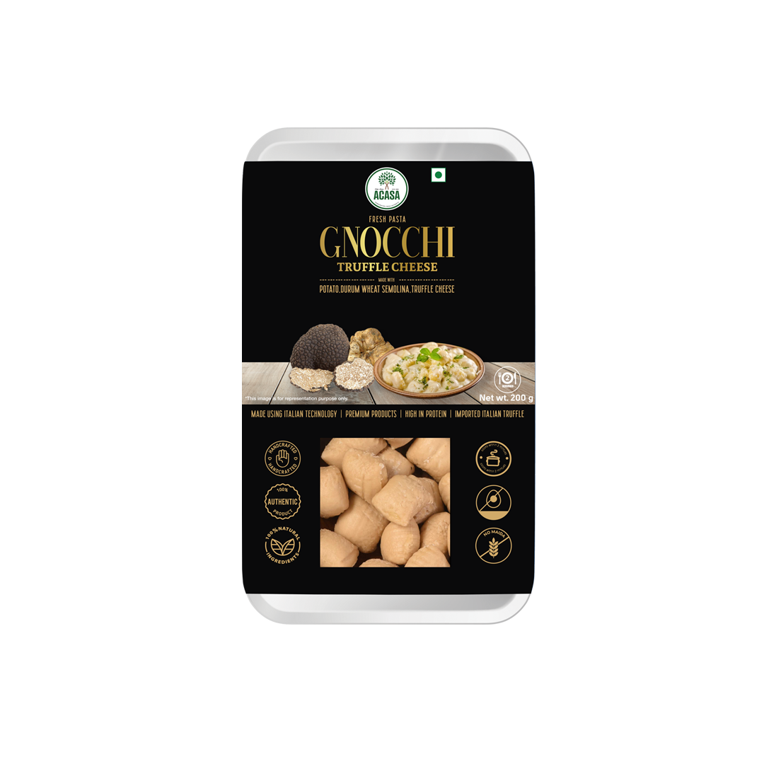 Little Italy's Acasa Fresh Pasta Gnocchi Truffle Cheese Semolina 200g